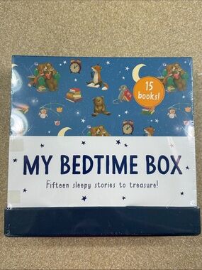 My Bedtime Box Gift Set- 15 Children's Bedtime Books (Blue) from Little Tiger UK